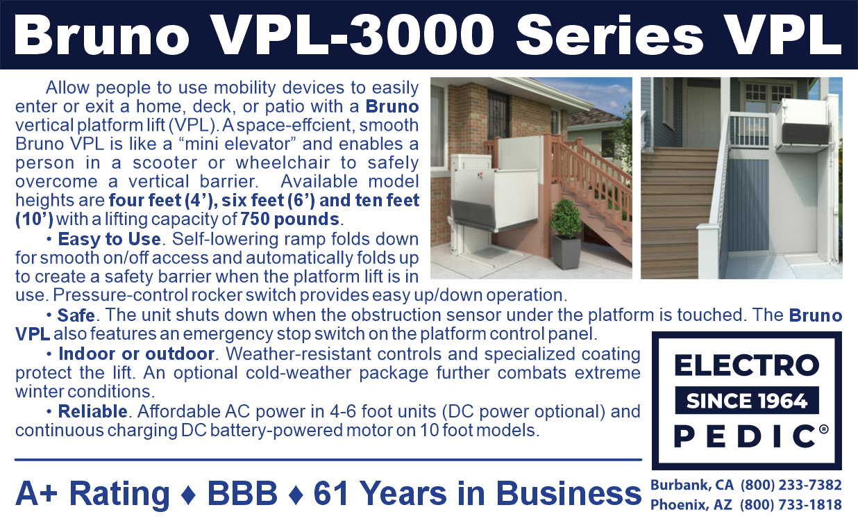 Bruno VPL-3000 Series VPL