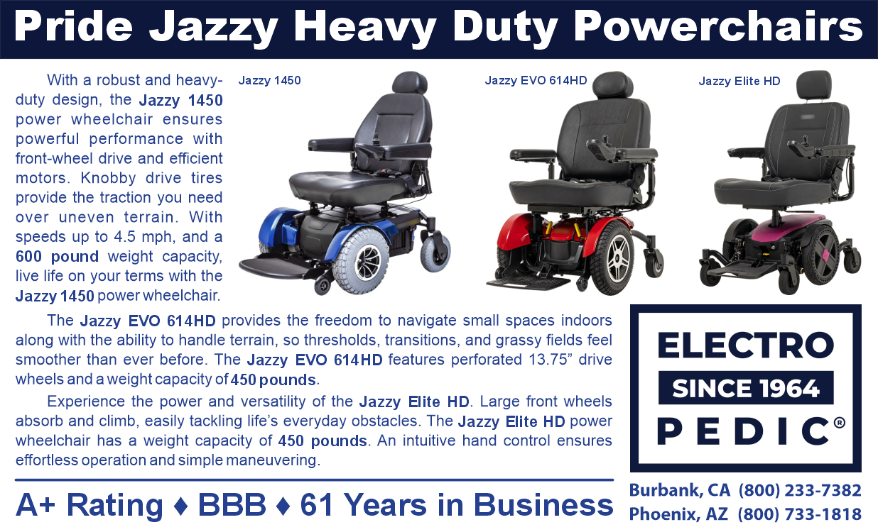 Pride Jazzy heavy duty power wheelchairs