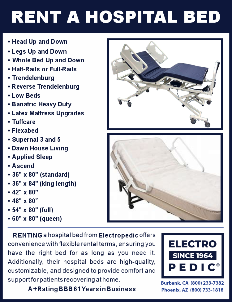 Rent a hospital bed