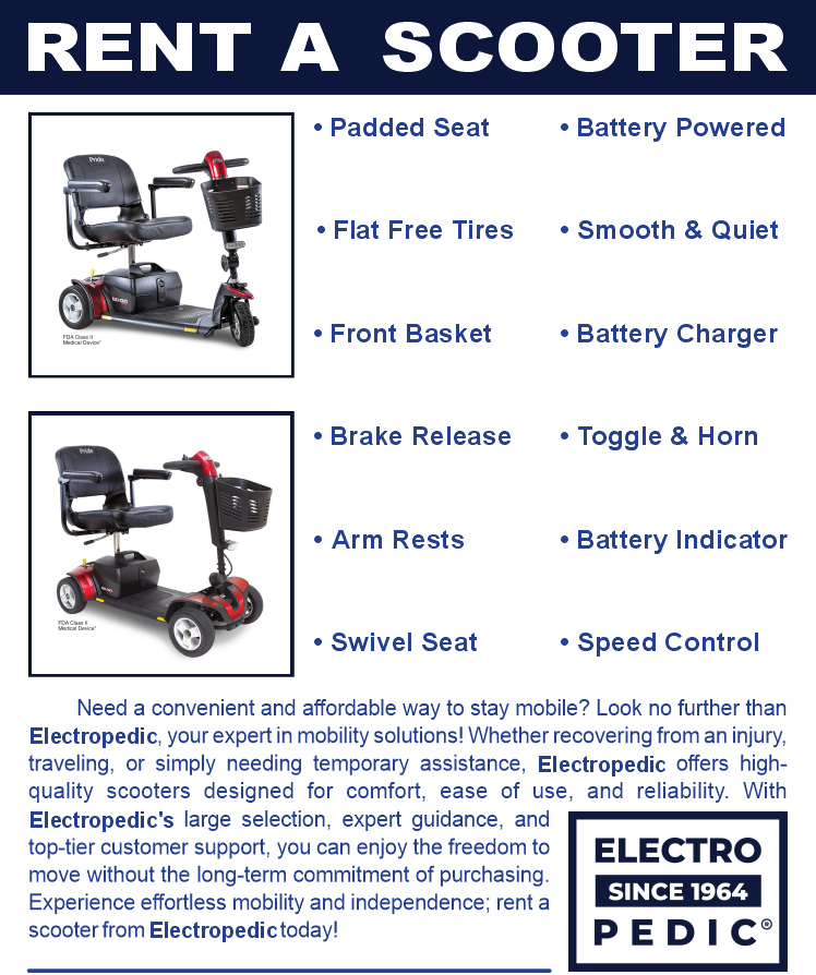 Los Angeles Rent a Pride GoGo Electric Scooter
